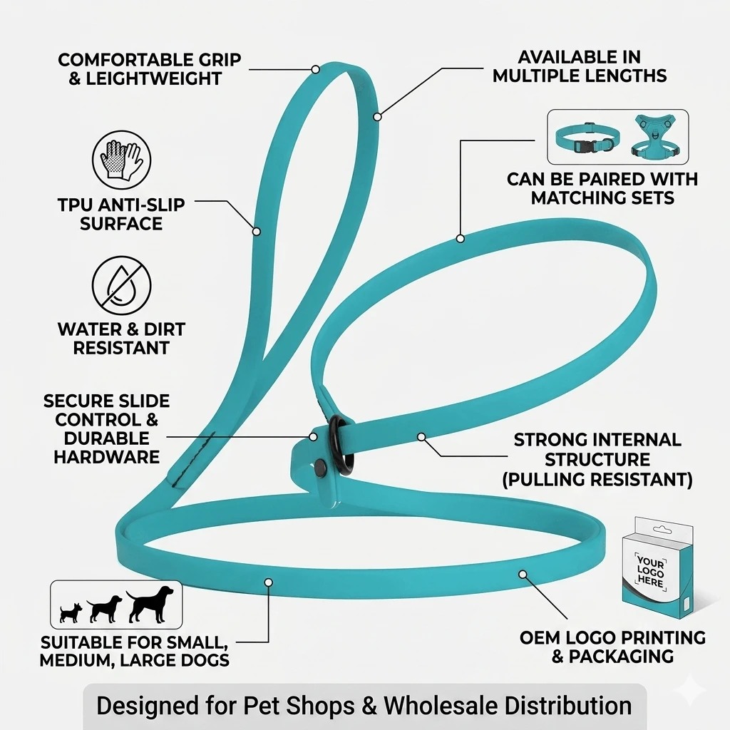 slip dog leash